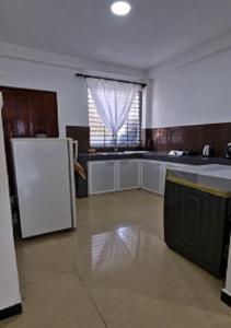 Kuchyň nebo kuchyňský kout v ubytování Rajinis-Place