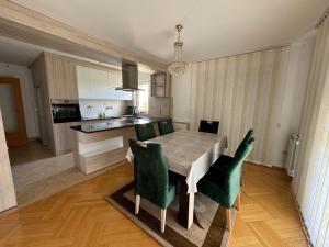 Η κουζίνα ή μικρή κουζίνα στο Apartments in villa Sabb for rent