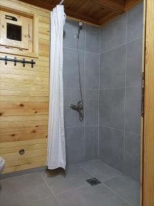 Koupelna v ubytování Vila Isidora Berovo