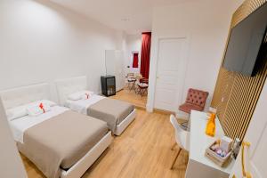 Ένα ή περισσότερα κρεβάτια σε δωμάτιο στο Luxury room 2