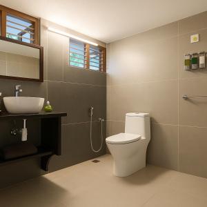 Koupelna v ubytování MyYearlyStay in Udupi