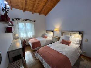 Posteľ alebo postele v izbe v ubytovaní Casa Rural La Majada de Peñacorada + 37 fotografií