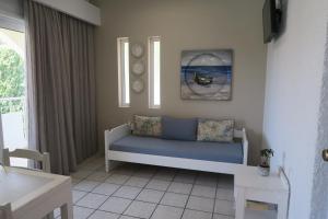 Posezení v ubytování Maria Suites