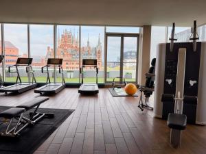 Fitness centrum a/nebo fitness zařízení v ubytování Pullman London St Pancras