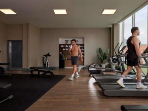 Fitness centrum a/nebo fitness zařízení v ubytování Pullman London St Pancras