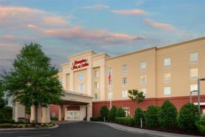 a rendering of a hotel building at Hampton Inn & Suites Knoxville-Turkey Creek Farragut in Knoxville