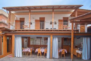 Balkón nebo terasa v ubytování Bel Sole Guest House
