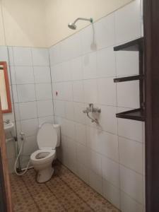 Koupelna v ubytování Dewenten Backpacker