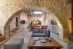 Posezení v ubytování Athermigo Boutique Estate