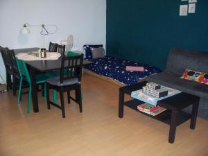Posteľ alebo postele v izbe v ubytovaní Spark Apartment