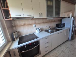 Kuchyň nebo kuchyňský kout v ubytování Apartman Martinovic