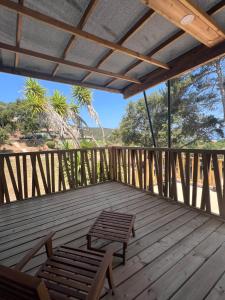 Balkon lub taras w obiekcie La vallée