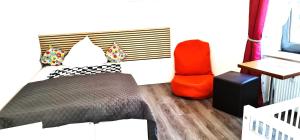 Katil atau katil-katil dalam bilik di 2 Zimmer Suite in der Oberstadt von Siegen