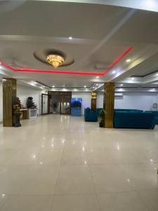 Vstupní hala nebo recepce v ubytování Hotel Aman Inn