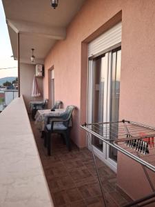 Balkón nebo terasa v ubytování Villa Luketa