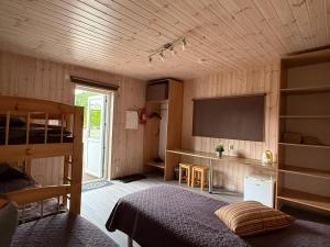 Nhà bếp/bếp nhỏ tại Mereoja Camping