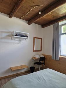 Postel nebo postele na pokoji v ubytování La Vrata Gialla