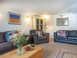 Χώρος καθιστικού στο Westerland Apartment