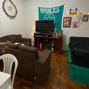Posezení v ubytování Quarto duplo 2 + 3 fotografie