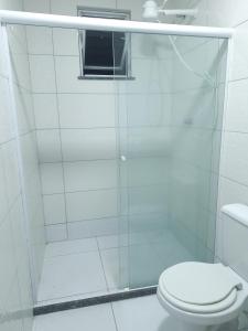 Ένα μπάνιο στο Apartamento Grauça, prédio Trancredo Neves 302 +6 φωτογραφίες