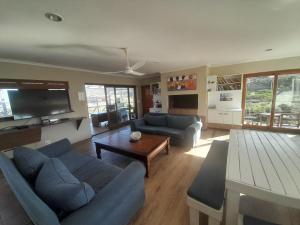 Posezení v ubytování Dune Lodge