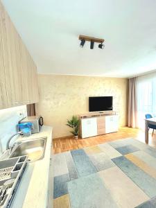 Η κουζίνα ή μικρή κουζίνα στο Centro apart