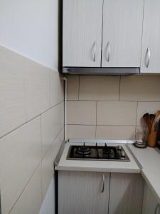 Kuchyň nebo kuchyňský kout v ubytování Casa A&V