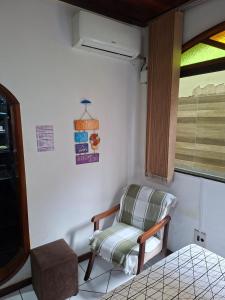 Prostor za sedenje u objektu Apê confortável, com Alexa. Ótima localização