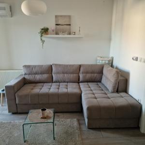 Χώρος καθιστικού στο River Apartment
