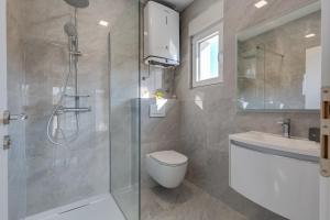 Kúpeľňa v ubytovaní Penthouse Apartments Dora Kukljica