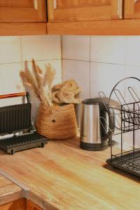 Dapur atau dapur kecil di Skyline View - Big Balcony