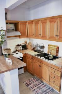 Dapur atau dapur kecil di Skyline View - Big Balcony