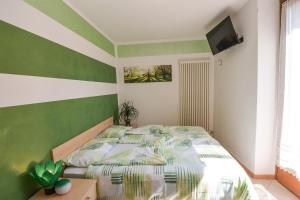 Postel nebo postele na pokoji v ubytování Bed and Breakfast Galet