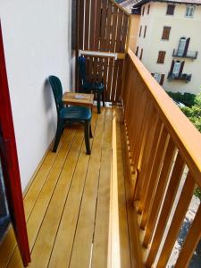 Balkón nebo terasa v ubytování Bed and Breakfast Galet