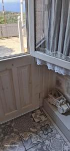 Μπαλκόνι ή βεράντα στο Cosy Studio with breathtaking view