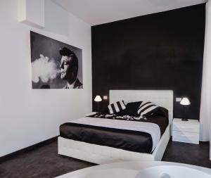 Кровать или кровати в номере Good Life Via Veneto