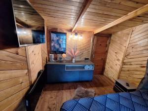 TV a/nebo společenská místnost v ubytování Guest House 'Selgas', Engure