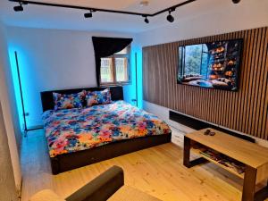 Postel nebo postele na pokoji v ubytování Guest House 'Selgas', Engure