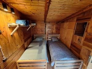 Postel nebo postele na pokoji v ubytování Guest House 'Selgas', Engure