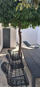 Patio nebo venkovní prostory v ubytování Dimitrios Loft Apartment