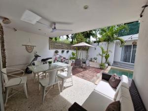 Balkón nebo terasa v ubytování Hotel Downtown Merida