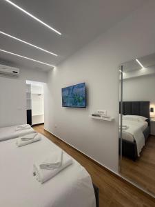 Letto o letti in una camera di Hotel Barjami