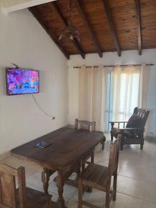 TV a/nebo společenská místnost v ubytování Departamento en el centro de Victoria Entre Rios