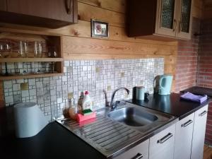 Kuchyň nebo kuchyňský kout v ubytování Sillavahi maja