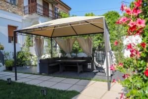 Zahrada ubytování Villa Flower Berat
