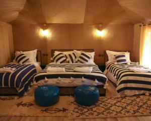 Cama o camas de una habitación en Africa Luxury Camp