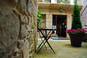 Αίθριο ή υπαίθριος χώρος στο Hotel Real Cambados