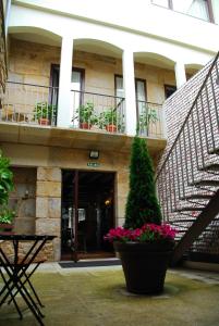 Μπαλκόνι ή βεράντα στο Hotel Real Cambados