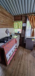 A kitchen or kitchenette at Cabañas Los Profes