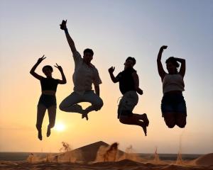 Clientes alojados en Africa Luxury Camp